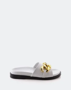 Flats-L'INTERVALLE Cipriana White Leather