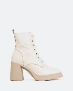 Platform|Lace-up-L'INTERVALLE Citorio Off White Naplack