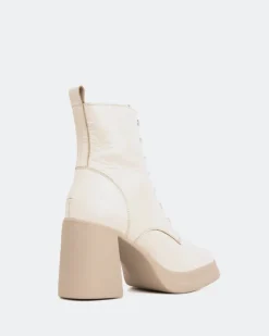 Platform|Lace-up-L'INTERVALLE Citorio Off White Naplack