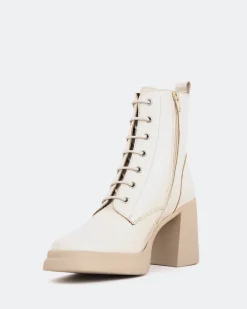 Platform|Lace-up-L'INTERVALLE Citorio Off White Naplack