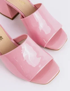 Mid Heels|Mules-L'INTERVALLE Clarabelle Pink Patent