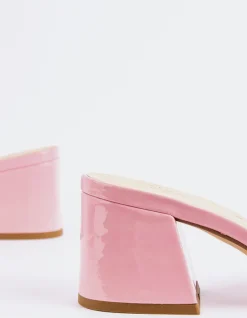 Mid Heels|Mules-L'INTERVALLE Clarabelle Pink Patent