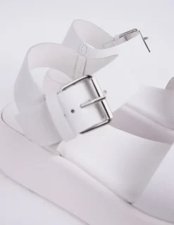 Platform-L'INTERVALLE Cocotte White Leather