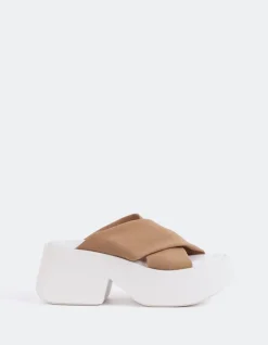 Platform-L'INTERVALLE Colibri Camel Lycra