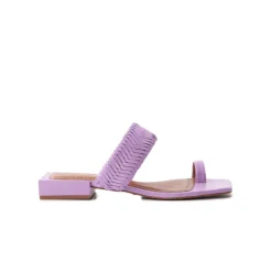 Flats|Mules-L'INTERVALLE Colombia Lilac Leather
