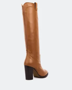 Tall Boots-L'INTERVALLE Colt Tan Leather