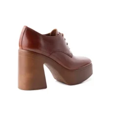 Lace-up-L'INTERVALLE Corleone Cognac Leather