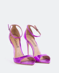 High Heels-L'INTERVALLE Cristiana Fucshia Croco