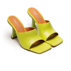 Mules-L'INTERVALLE Cythera Kiwi Leather