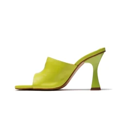 Mules-L'INTERVALLE Cythera Kiwi Leather