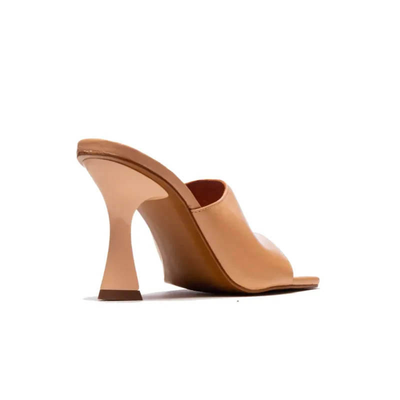 Mules-L'INTERVALLE Cythera Nude Leather
