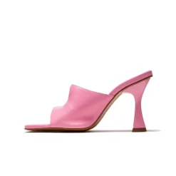 Mules-L'INTERVALLE Cythera Pink Leather