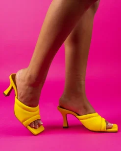 Mules-L'INTERVALLE Damiana Orange Nylon