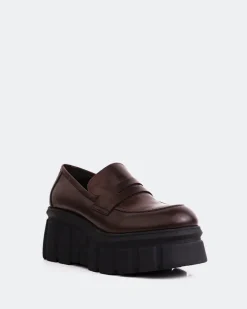 Loafers-L'INTERVALLE Dawson Brown Leather