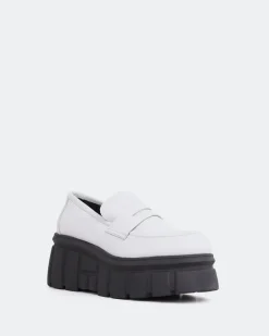 Loafers-L'INTERVALLE Dawson White Leather