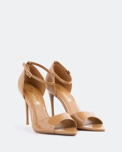 High Heels-L'INTERVALLE Dazzle Camel Naplack