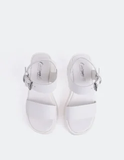 Wedges|Platform-L'INTERVALLE Dear White Leather