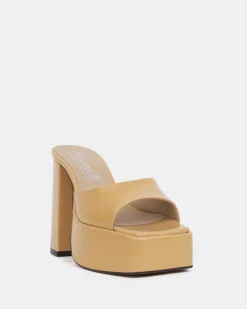 Platform-L'INTERVALLE Denila Beige Naplack/Naplack Beige