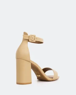 High Heels-L'INTERVALLE Dolcetto Camel Leather