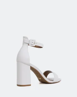 High Heels-L'INTERVALLE Dolcetto White Leather