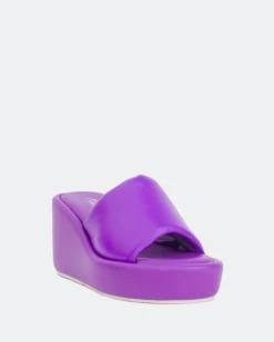 Wedges-L'INTERVALLE Dolores Purple Leather