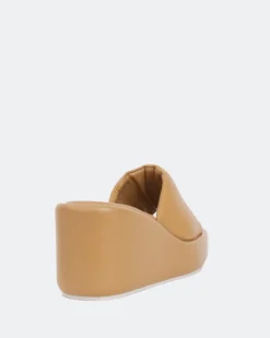 Wedges-L'INTERVALLE Dolores Tan Leather
