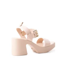 Platform-L'INTERVALLE Domizia Nude Leather