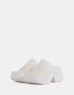 Platform-L'INTERVALLE Douce White Lycra