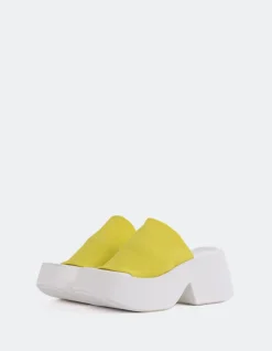 Platform-L'INTERVALLE Douce Yellow Lycra