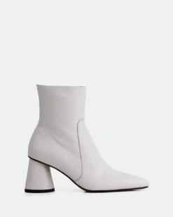 Ankle Boots-L'INTERVALLE Eaton White Leather