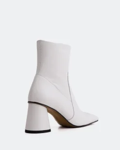 Ankle Boots-L'INTERVALLE Eaton White Leather