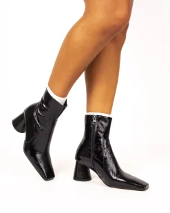 Ankle Boots-L'INTERVALLE Eaton White Leather