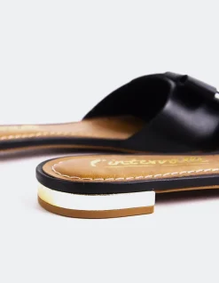 Flats-L'INTERVALLE Ellie Black Leather