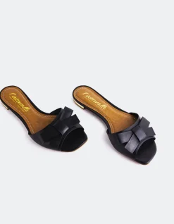 Flats-L'INTERVALLE Ellie Black Leather