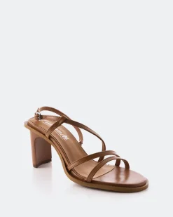 Strappy-L'INTERVALLE Epiphany Tan Leather