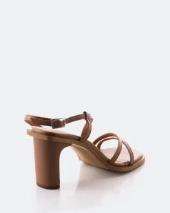Strappy-L'INTERVALLE Epiphany Tan Leather