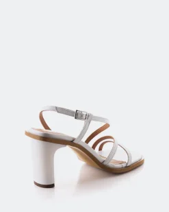 Strappy-L'INTERVALLE Epiphany White Leather