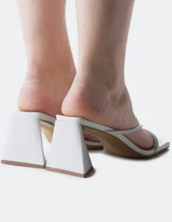 Mid Heels-L'INTERVALLE Ermal Light Blue Leather