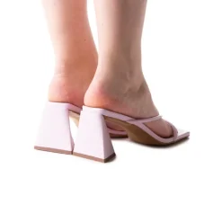 Mid Heels-L'INTERVALLE Ermal Lilac Leather