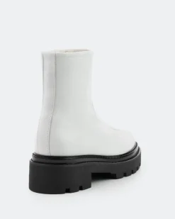 Ankle Boots-L'INTERVALLE Fairside White Leather
