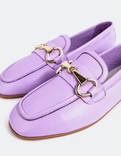 Loafers-L'INTERVALLE Fayette Lilac Leather