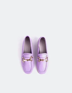 Loafers-L'INTERVALLE Fayette Lilac Leather