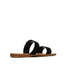 Flats-L'INTERVALLE Fayola Black Suede