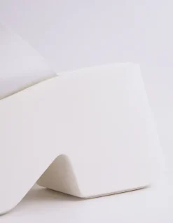 Platform-L'INTERVALLE Fidèle White Leather