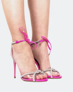 Strappy|High Heels-L'INTERVALLE Flamingo, Pink Naplack/Naplack Rose