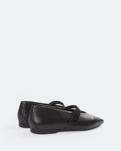 Mary-jane|Ballerinas-L'INTERVALLE Flordeliz Black Leather
