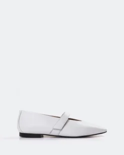 Mary-jane|Ballerinas-L'INTERVALLE Flordeliz White Leather