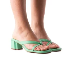 Mid Heels|Mules-L'INTERVALLE Fora Mint Leather