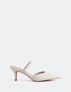 Mules-L'INTERVALLE Forsythia Off White Leather