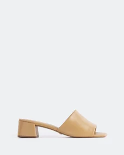 Mid Heels-L'INTERVALLE Fortunata Camel Leather
